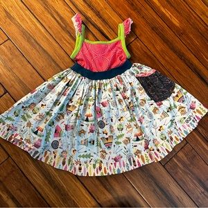 K Pea Little Girls Twirl Dress, Outdoor Adventure Dress Size 4t